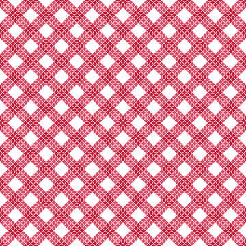 Tablecloth pattern geometric seamless background classic diamond shape motif. Modern decoration fabric design textile swatch. Digital illustration high resolution image vector graphic template.