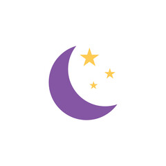 Star and moon logo for mattress business