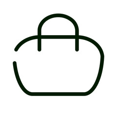 bag line icon