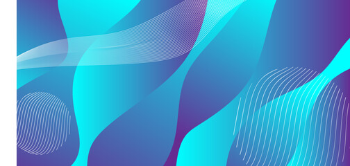 abstract blue background with waves