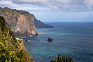 Fototapeta premium Vereda do Larano hiking trail, Madeira 