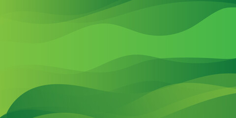 abstract green background with waves