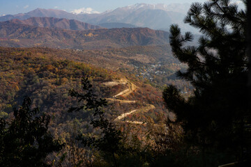 Almaty mountain