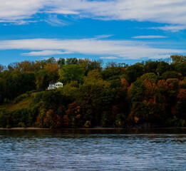 House Overlooking Hudson River