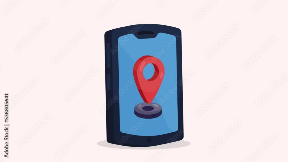 Poster pin pointer location in smartphone