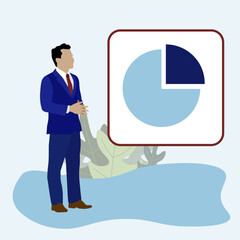 Vector illustration design online education and E-learning at home by webinar training and design for Webinar, online video training, tutorial podcast