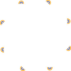 Circle frame for text