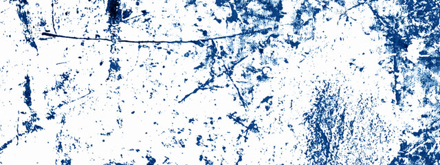 White and blue cement, stone and concrete grunge wall texture background. Retro pattern wall plaster and scratches, You can use for Background, Texture, Wallpaper, template and the other site. 