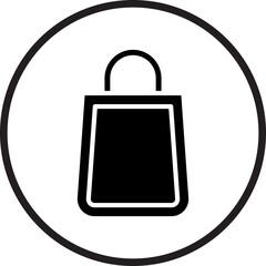 Shopping Bag Icon Style