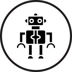 Robot Icon Style