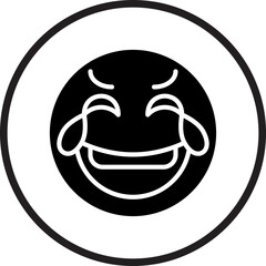 Laughing Icon Style