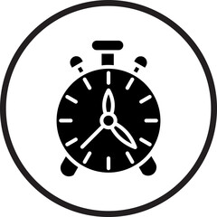 Alarm Clock Icon Style