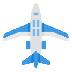 plane flat icon