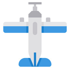 plane flat icon