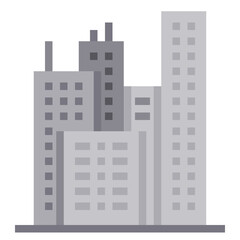 skyscraper flat icon