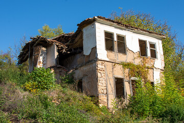 old abandoned house