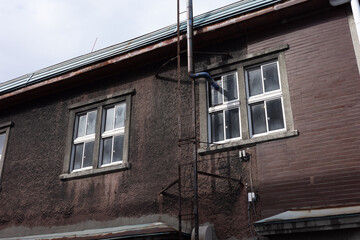 日本の北海道小樽市の古くてとても美しい建物