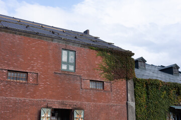 日本の北海道小樽市の古くてとても美しい建物