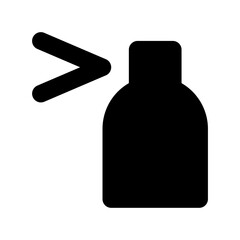 Facial Spray Vector Icon