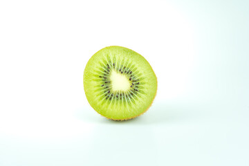 Fototapeta na wymiar Fresh kiwi fruit in white background