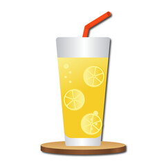glass of orange juice