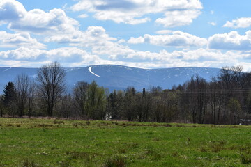 view of the izera mountains 