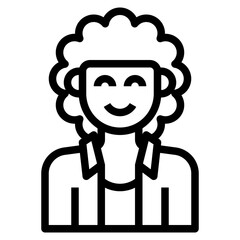 avatar outline icon