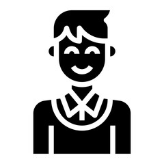 avatar glyph icon