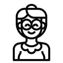 avatar outline icon