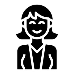 avatar glyph icon