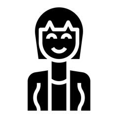 avatar glyph icon