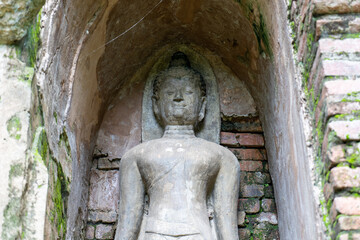 Buddha statue  religion  culture background  thailand