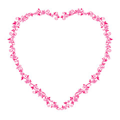 Floral graphic pattern, cherry blossom, sakura, flower illustration, isolated on white background