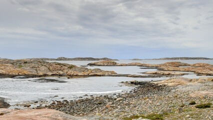 cote suédoise près de Fjällbacka et de Tanum