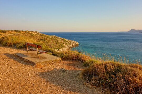 View point in Kolymbia Rhodes island Greece