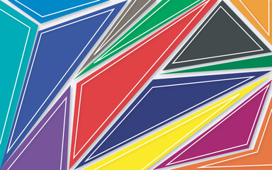 Abstract full color background design 