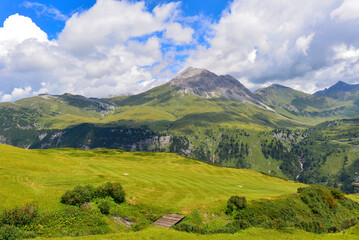 Obraz premium Lechtaler Alpen bei Zürs-Lech, Vorarlberg 