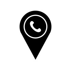 contact us glyph icon