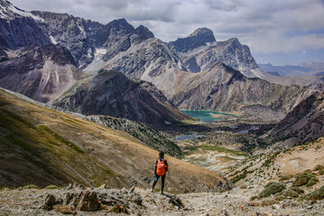 Trekking in the beautiful Fann Mountains, Tajikistan