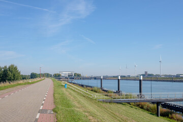 Prinses Beatrixsluizen Vreeswijk, Nieuwegein, Utrecht province, The Netherlands