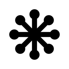 Snowflake Vector Icon