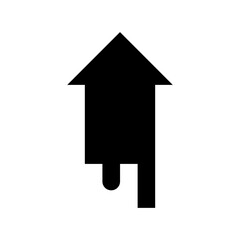 Firework Rocket Vector Icon