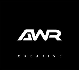 AWR Letter Initial Logo Design Template Vector Illustration