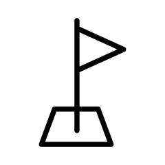 maps and location line icon