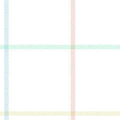 Rainbow Pastel Plaid textured Seamless Pattern