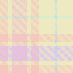 Rainbow Pastel Plaid textured Seamless Pattern