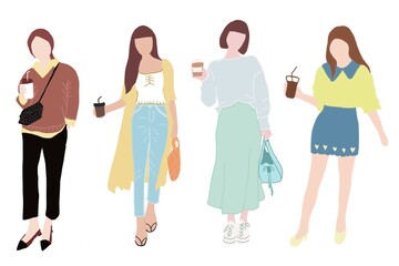 Obraz premium woman in a dress