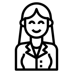 avatar outline icon