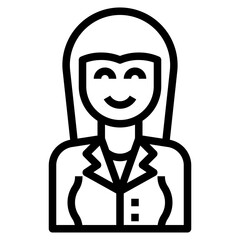 avatar outline icon