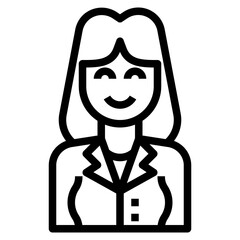 avatar outline icon